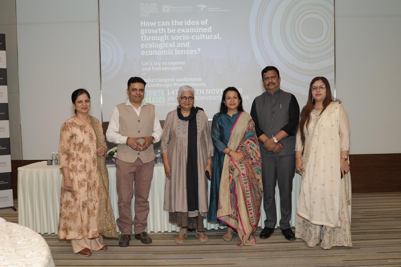 The Indian Society of Landscape Architects (ISOLA) announces IFLA–APR Regional Congress 2025 in Mumbai: “Growth Paradox – Reimagining Landscapes”
