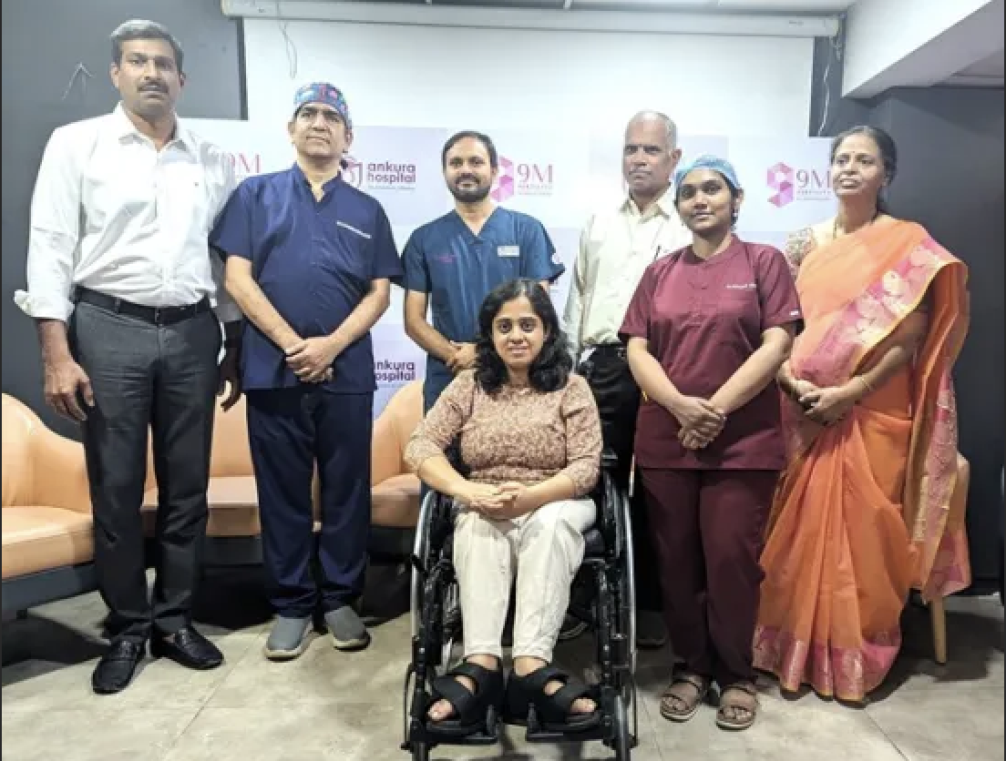 Ankura Hospital Doctors in Hyderabad Achieve India’s First Landmark Endoscopic Surgery for Spina Bifida