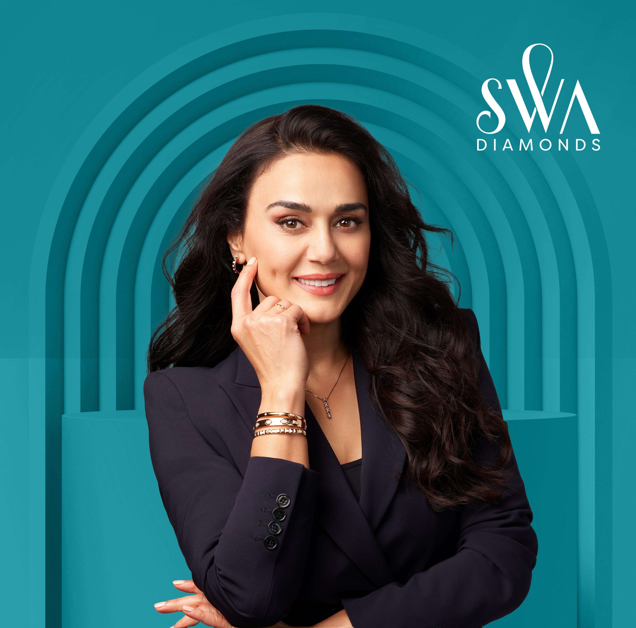 Preity G Zinta Makes a Powerful Comeback as the Face of Swa Diamonds